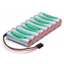 VAPEX - Sändarbatteri NiMH 9.6V 2100mAh - VAPEX