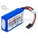 VAPEX - Mottagarbatteri Li-Fe 6,6V 1000mAh - VAPEX
