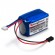 VAPEX - Mottagarbatteri Li-Fe 6.6V 2000mAh Kub - VAPEX
