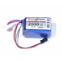 Mottagarbatteri Li-Fe 6.6V 2000mAh Kub-VAPEX-LF93589