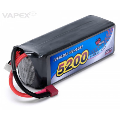 VAPEX - Li-Po Batteri 4S 14,8V 5200mAh 40C T-kontakt - VAPEX