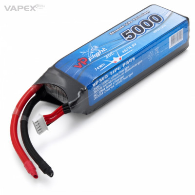 VAPEX - Li-Po Batteri 4S 14,8V 5000mAh 30C PREMIUM - VAPEX