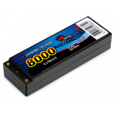 VAPEX - Li-Po Batteri 2S 7,6V 8000mAh 70C EFRA2019 - VAPEX