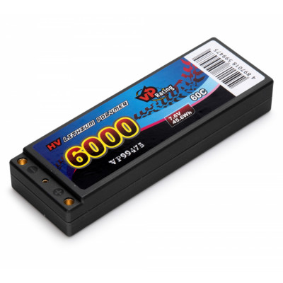 VAPEX - Li-Po Batteri 2S 7,6V 6000mAh 60C LCG EFRA2020 - VAPEX