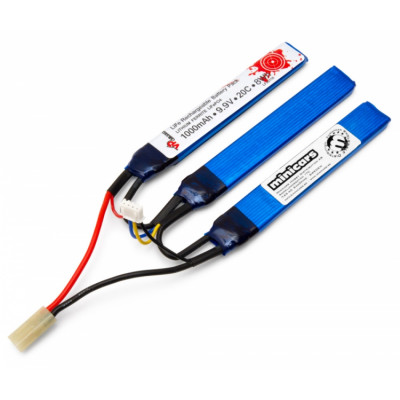 VAPEX - Li-Fe Batteri 3S 9,9V 1000mAh 20C Split Airsoft - VAPEX