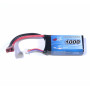 Li-Po Batteri 3S 11,1V 1000mAh 25C T-Kontakt-VAPEX-LP010FD