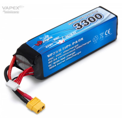 VAPEX - Li-Po Batteri 5S 18,5V 3300mAh 25C XT60-Kontakt* - VAPEX