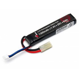 VAPEX - Li-Po Batteri 2S 7,4V 1300mAh 25C Airsoft - VAPEX