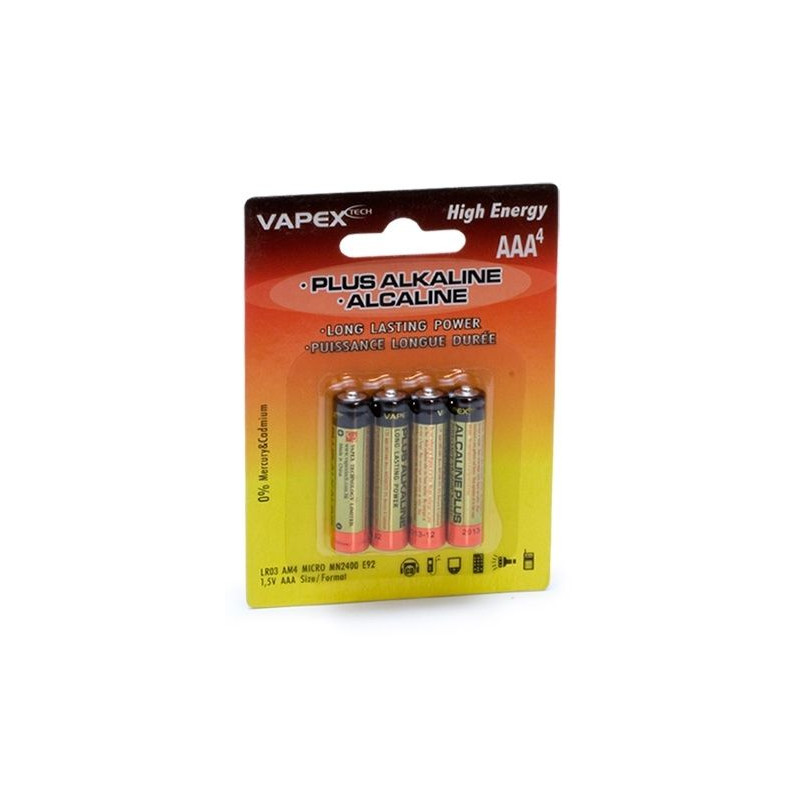 AAA Batterier Alkaline Plus 4-pack - RC Fordon