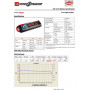 Li-Po Batteri 2S 7,4V 3300mAh 30C T-kontakt-VAPEX-RD330D2