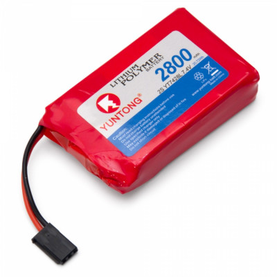 YUNTONG - Sändar/Mottagar Batteri Li-Po 7,4V 2800mAh* SALE - YUNTONG