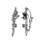 Drivaxel i aluminium till SCX10 Wraith RR10 Fram- & bakaxel - 2st/pkt - Silver