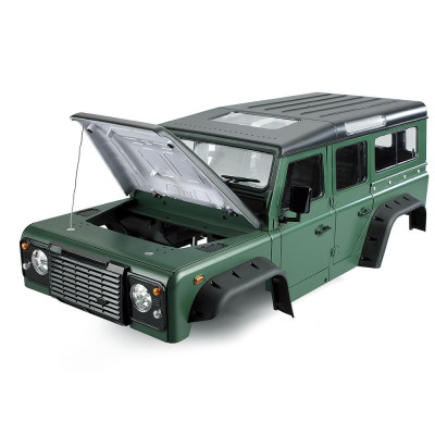Kaross Kit 1:10 RC Crawler Scale Defender D110 313mm - Grön