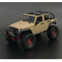 Kaross Kit 1:10 RC Crawler Scale JEEP Wrangler Rubicon Cab 313mm - Öken Gul