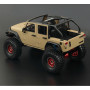 Kaross Kit 1:10 RC Crawler Scale JEEP Wrangler Rubicon Cab 313mm - Öken Gul