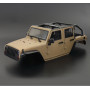 Kaross Kit 1:10 RC Crawler Scale JEEP Wrangler Rubicon Cab 313mm - Öken Gul
