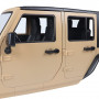Kaross Kit 1:10 RC Crawler Scale JEEP Wrangler Rubicon Hard Top 313mm - Mörk Grön