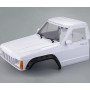Kaross Kit 1:10 RC Crawler Scale JEEP Cherokee + Bur 313/324mm - Vit