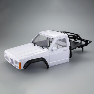 Kaross Kit 1:10 RC Crawler Scale JEEP Cherokee + Bur 313/324mm - Vit