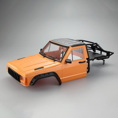 Kaross Kit 1:10 RC Crawler Scale JEEP Cherokee + Bur 313/324mm - Orange