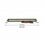 LED ramp för tak med 24 LED-lampor och kabel - RC Crawler Scale - 123mm