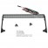 LED ramp med 50 LED-lampor och 11 ljuslägen - RC Crawler Scale - 147mm