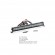 LED ramp L-fäste med 34 LED-lampor och 11 ljuslägen - RC Crawler Scale - 102mm