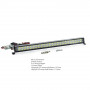 LED ramp L-fäste med 48 LED-lampor och 3 ljuslägen - RC Crawler Scale - 147mm