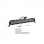 LED ramp L-fäste med 44 LED-lampor och 2 ljuslägen - RC Crawler Scale - 106mm