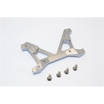 Bakre chassi stabilisator i aluminium till Axial SCX10 II - Silver