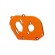 TRAXXAS - 4mm Motorplatta Orange till Magnum 272R Transmission - 9490A