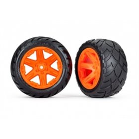 Däck & Fälgar 2,8" Anaconda/RXT Orange 2WD Bak (TSM-Rated) 2st - 6768A