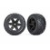 TRAXXAS - Däck & Fälgar 2,8" Anaconda/RXT Svart  4WD, 2WD Fram (TSM-Rated) 2st - 6775