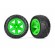 TRAXXAS - Däck & Fälgar 2,8" Anaconda/RXT Grön 4WD, 2WD Fram (TSM-Rated) 2st - 6775G