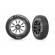 Däck & Fälg Fram Svart Krom (2)  Drag Slash