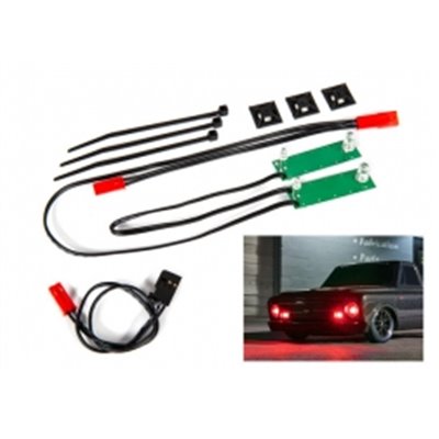 LED Ljus Fram Set Röd  Chevrolet C10