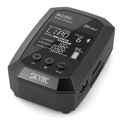 SkyRC B6 Nex Laddare LiPo/LiFe/LiHV 1-6S,NiMH 500W 240AC