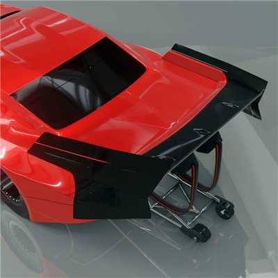 BITTYDESIGN - ZL21 Vinge No-prep Drag racing omålad - BDDG-ZL21W