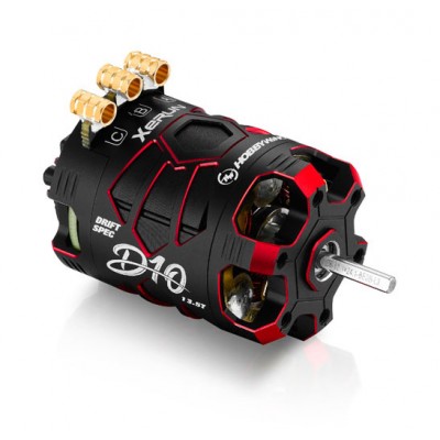Motor XeRun D10 13.5T Röd Drift BL Sensored