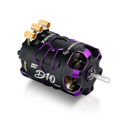 Motor XeRun D10 13.5T Lila Drift BL Sensored