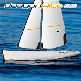 Segelbåt Dragon Flite 95 V2 med ny segelwinch exkl. Sändare & Mottagare