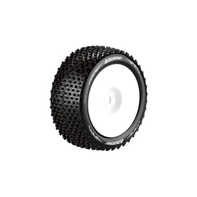 Däck & Fälg T-PIRATE 1/8 Truggy Soft Gul 0-Offset (2)