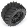 Demolisher 2.8" All Terrain Tires & Raid Black 6x30 Fälg (2) för Stampede® 2wd & 4wd FR