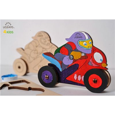 Ugears Motorcyklist - 4Kids