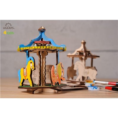 Ugears Karusell - 4Kids
