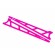 Sidoplattor för Wheelie Bar i Aluminium färg Rosa till Drag Slash