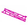 Sidoplattor för Wheelie Bar i Aluminium färg Rosa till Drag Slash