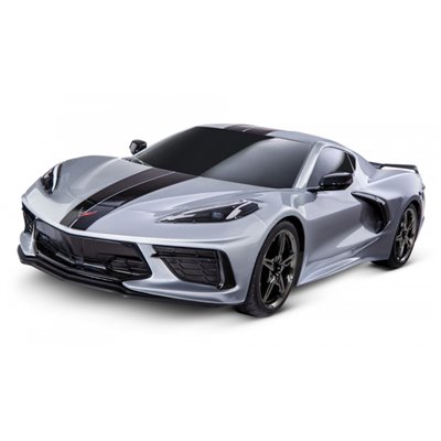Radiostyrd Bil Chevrolet Corvette Stingray Silver