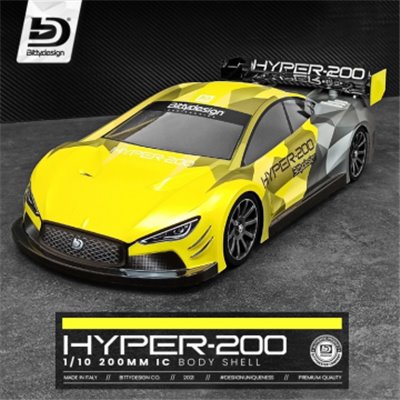 Hyper 200 Kaross 200mm (Omålad)