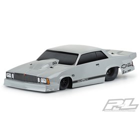 Kaross 1978 Chevrolet Malibu Tough-Color (Grå) till Slash 2WD Drag Car
